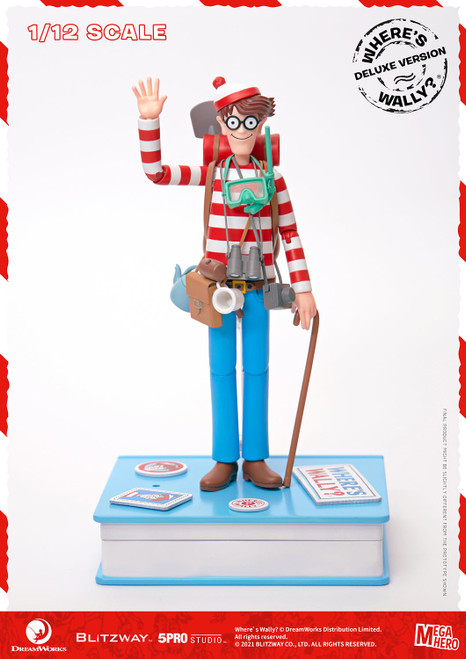 1/12 Scale Where’s Wally? – Wally Figure (DX Version) by Blitzway 1/12 Scale Where’s Wally? – Wally Figure (DX Version) by Blitzway