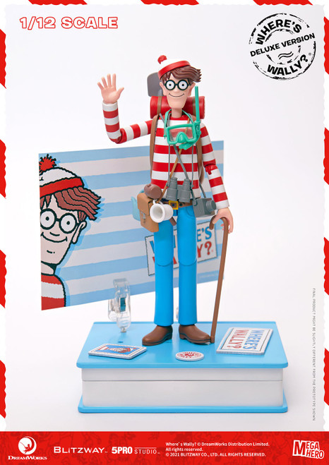 1/12 Scale Where’s Wally? – Wally Figure (DX Version) by Blitzway 1/12 Scale Where’s Wally? – Wally Figure (DX Version) by Blitzway