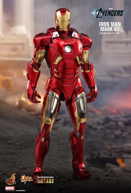 Hot Toys (MMS500D27) 1/6 Scale The Avengers - Iron Man Mark VII Figure