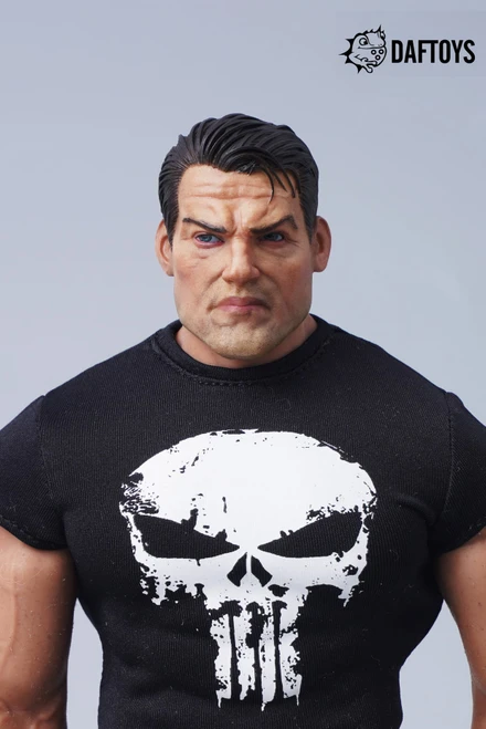 DAFTOYS (F012) 1/6 Scale Skull Head Sculpt & Shirt Set