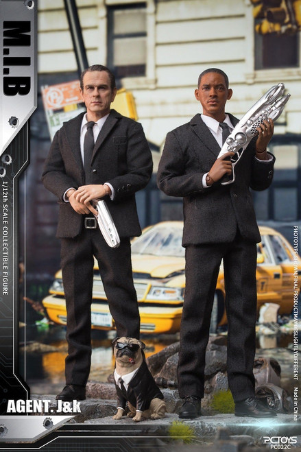 1/12 Scale M.I.B - Agent J and K Figure Set by PC Toys