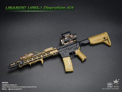1/6 Scale USASOC URG-I Operation Kit (2 Versions) by Easy&Simple 1/6 Scale USASOC URG-I Operation Kit (2 Versions) by Easy&Simple