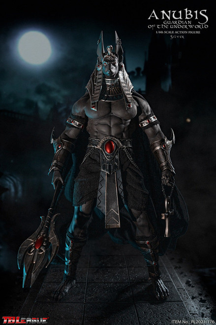 1/6 Scale Anubis Guardian of The Underworld Figure (Silver Version) by TBLeague 1/6 Scale Anubis Guardian of The Underworld Figure (Silver Version) by TBLeague