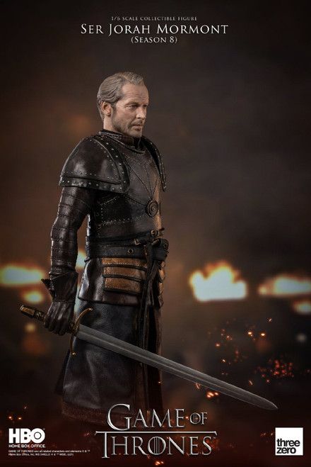 1/6 Scale Game of Thrones - Ser Jorah Mormont Figure (Season 8) by Threezero 1/6 Scale Game of Thrones - Ser Jorah Mormont Figure (Season 8) by Threezero