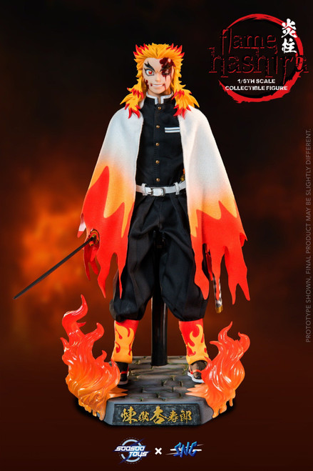 1/6 Scale Flame Hashira Figure by SNC x SooSoo Toys 1/6 Scale Flame Hashira Figure by SNC x SooSoo Toys