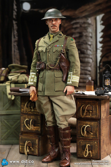 1/6 Scale WWI British Officer – Colonel Mackenzie Figure by DID 1/6 Scale WWI British Officer – Colonel Mackenzie Figure by DID