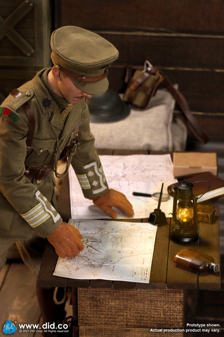 1/6 Scale WWI War Desk Diorama Set by DID 1/6 Scale WWI War Desk Diorama Set by DID
