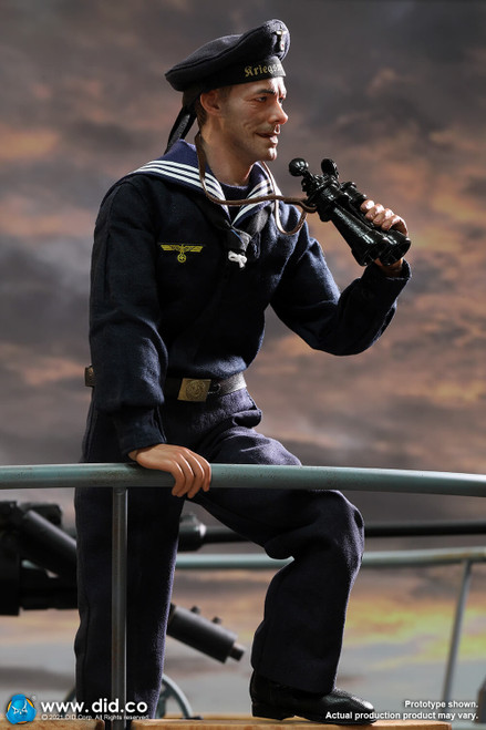 1/6 Scale WWII German U-Boat Seaman / Obermaat – Erwin Figure by DID 1/6 Scale WWII German U-Boat Seaman / Obermaat – Erwin Figure by DID