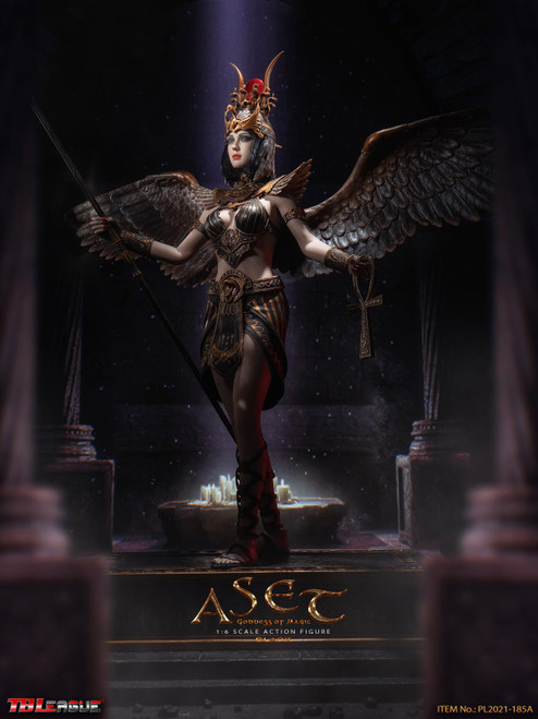 1/6 Scale Aset Goddess of Magic Figure (Black Version) by TBLeague 1/6 Scale Aset Goddess of Magic Figure (Black Version) by TBLeague