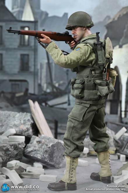 1/6 Scale WWII US 2nd Ranger Battalion – Private Mellish Figure by DID 1/6 Scale WWII US 2nd Ranger Battalion – Private Mellish Figure by DID