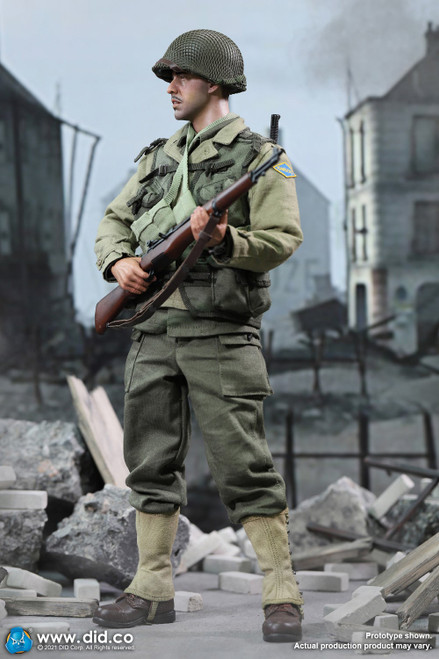 1/6 Scale WWII US 2nd Ranger Battalion – Private Mellish Figure by DID 1/6 Scale WWII US 2nd Ranger Battalion – Private Mellish Figure by DID
