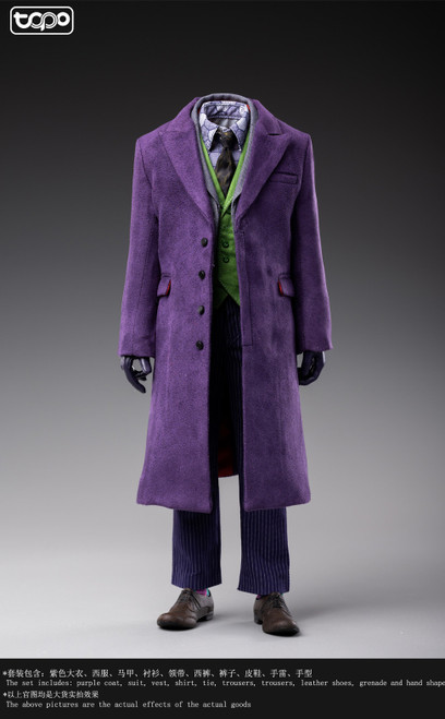 1/6 Scale Joker Clothing Set by TOPO 1/6 Scale Joker Clothing Set by TOPO