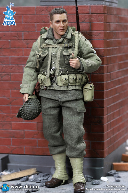 1/12 Scale WWII US 2nd Ranger – Private Jackson Figure by DID 1/12 Scale WWII US 2nd Ranger – Private Jackson Figure by DID