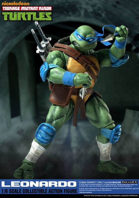 1/6 Scale Leonardo Teenage Mutant Ninja Turtle  Figure by DreamEX 1/6 Scale Leonardo Teenage Mutant Ninja Turtle  Figure by DreamEX