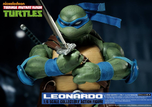 1/6 Scale Leonardo Teenage Mutant Ninja Turtle  Figure by DreamEX 1/6 Scale Leonardo Teenage Mutant Ninja Turtle  Figure by DreamEX