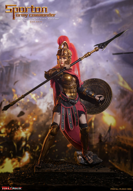1/6 Scale Spartan Army Commander FIgure (Golden Version) by TBLeague 1/6 Scale Spartan Army Commander FIgure (Golden Version) by TBLeague