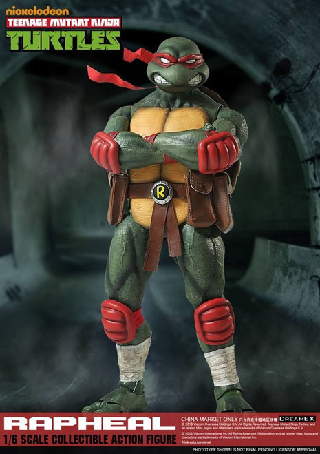 1/6 Scale Raphael Teenage Mutant Ninja Turtle Figure by DreamEX 1/6 Scale Raphael Teenage Mutant Ninja Turtle Figure by DreamEX