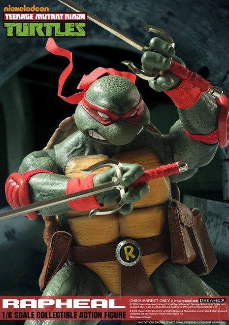 1/6 Scale Raphael Teenage Mutant Ninja Turtle Figure by DreamEX 1/6 Scale Raphael Teenage Mutant Ninja Turtle Figure by DreamEX