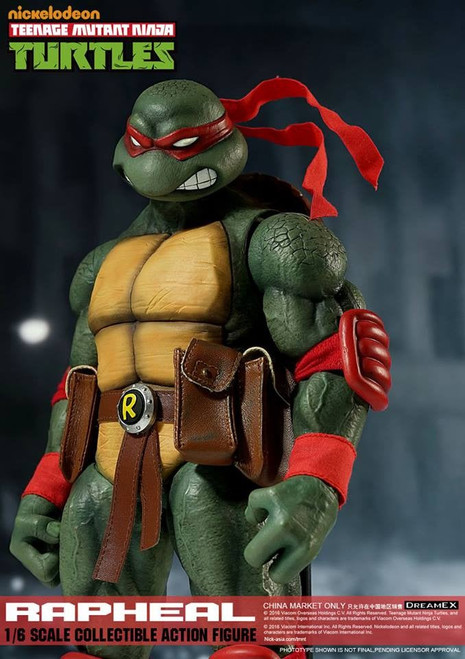 1/6 Scale Raphael Teenage Mutant Ninja Turtle Figure by DreamEX 1/6 Scale Raphael Teenage Mutant Ninja Turtle Figure by DreamEX
