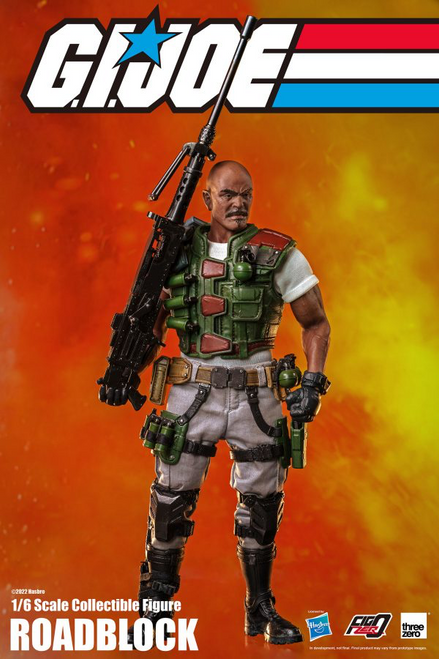 1/6 Scale G.I. Joe - Roadblock Figure by Threezero 1/6 Scale G.I. Joe - Roadblock Figure by Threezero