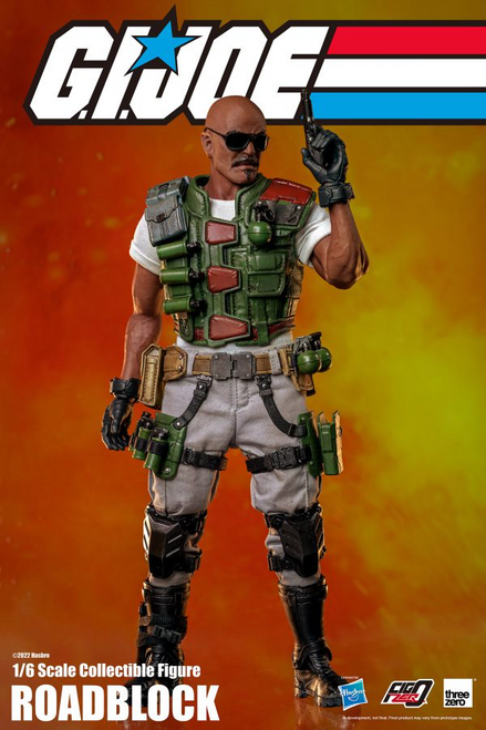 1/6 Scale G.I. Joe - Roadblock Figure by Threezero 1/6 Scale G.I. Joe - Roadblock Figure by Threezero