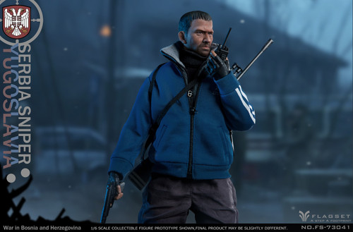 1/6 Scale Serbia Sniper Figure by FLAGSET 1/6 Scale Serbia Sniper Figure by FLAGSET