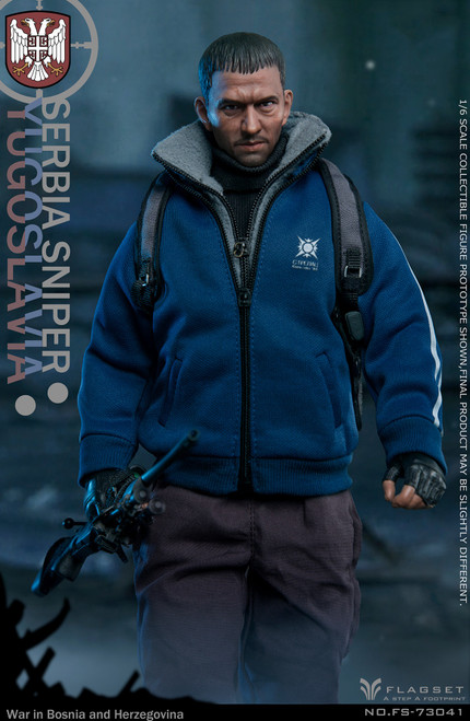 1/6 Scale Serbia Sniper Figure by FLAGSET 1/6 Scale Serbia Sniper Figure by FLAGSET