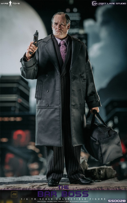 Mars Toys (SS002B) 1/6 Scale Oz Bar Boss Figure (Striped Suit)
