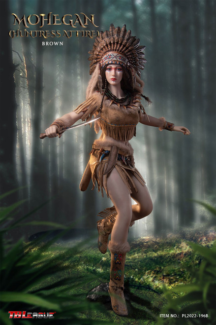TBLeague (PL2022-196B) 1/6 Scale Mohegan Figure (Brown Huntress Attire) TBLeague (PL2022-196B) 1/6 Scale Mohegan Figure (Brown Huntress Attire)