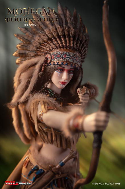 TBLeague (PL2022-196B) 1/6 Scale Mohegan Figure (Brown Huntress Attire) TBLeague (PL2022-196B) 1/6 Scale Mohegan Figure (Brown Huntress Attire)