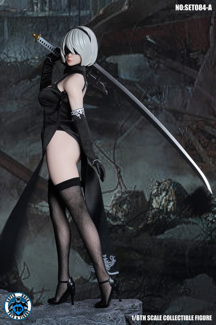 Super Duck Toys (SET084A) 1/6 Scale Biorobotic Android Head Sculpt & Outfit Set