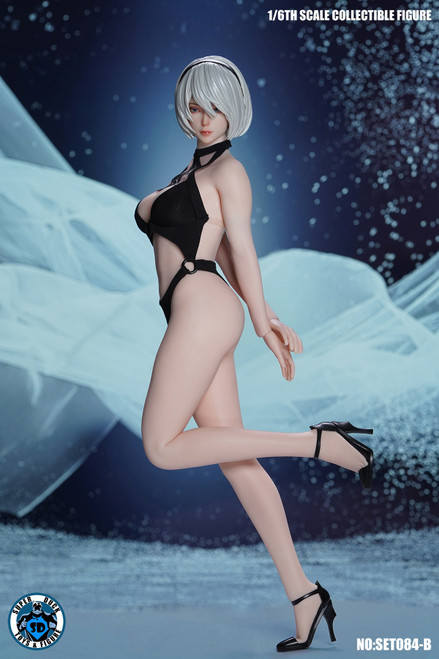 Super Duck Toys (SET084B) 1/6 Scale Biorobotic Android Head Sculpt & Outfit Set Super Duck Toys (SET084B) 1/6 Scale Biorobotic Android Head Sculpt & Outfit Set