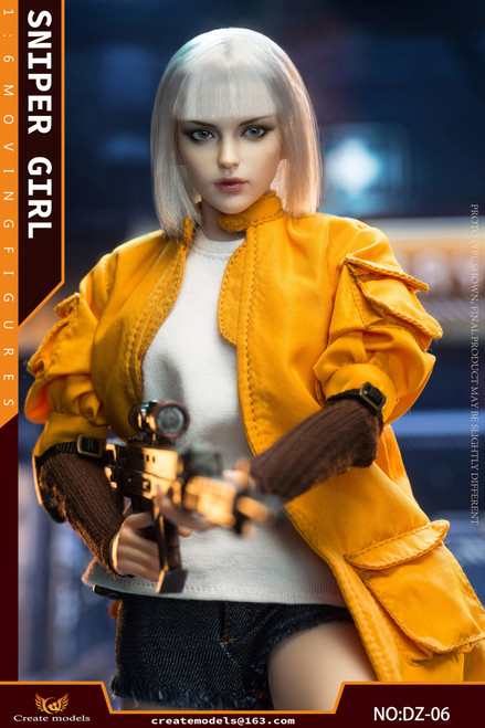 Create Models (DZ-06) 1/6 Scale Sniper Girl - Lan Figure Create Models (DZ-06) 1/6 Scale Sniper Girl - Lan Figure
