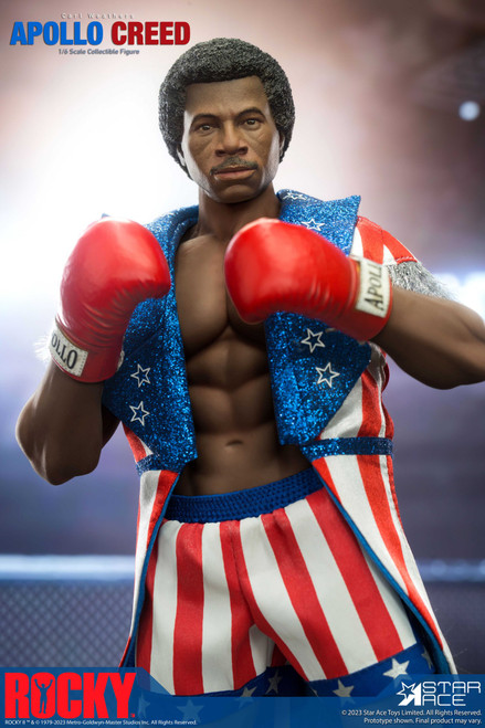 Star Ace Toys (SA-0130) 1/6 Scale Rocky - Apollo Creed Figure (Deluxe Version) Star Ace Toys (SA-0130) 1/6 Scale Rocky - Apollo Creed Figure (Deluxe Version)