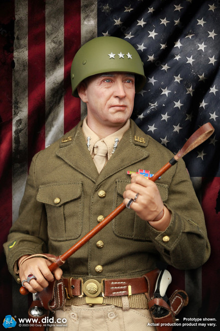 DID (A80164) 1/6 Scale WWII General of the United States Army - George Smith Patton Jr. Figure DID (A80164) 1/6 Scale WWII General of the United States Army - George Smith Patton Jr. Figure