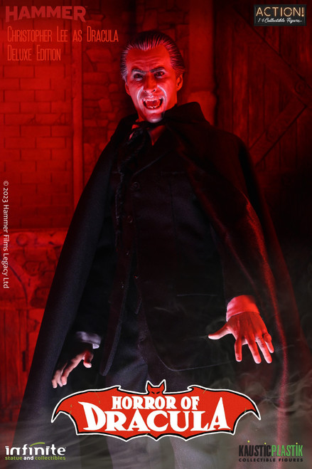 Infinite Statue X Kaustic Plastik (91436) 1/6 Scale Horror of Dracula - Count Dracula Figure (Deluxe Edition) Infinite Statue X Kaustic Plastik (91436) 1/6 Scale Horror of Dracula - Count Dracula Figure (Deluxe Edition)
