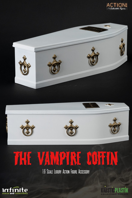 Infinite Statue X Kaustic Plastik (91442) Horror of Dracula - White Dracula Coffin Accessory