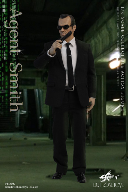 Fish Bone Toys (FB-Z007) 1/6 Scale Agent Smith Figure Fish Bone Toys (FB-Z007) 1/6 Scale Agent Smith Figure