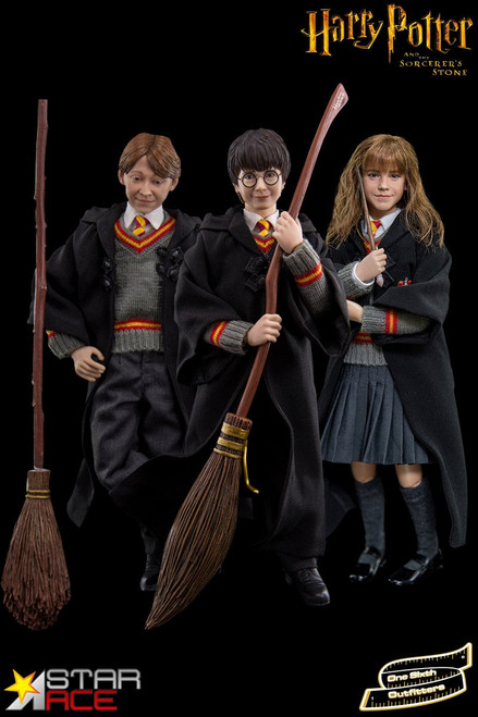 1/6 Scale Harry Potter First Year Trio Set Figures by Star Ace Toys