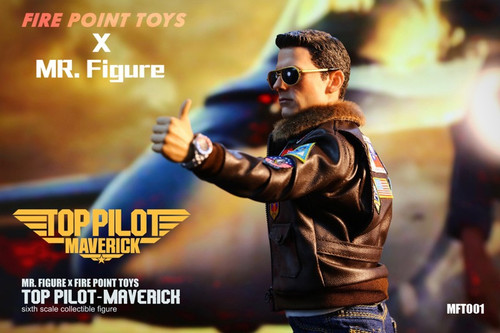 Fire Point Toys X Mr.Figure (MFT001) 1/6 Scale Top Pilot Maverick Figure Fire Point Toys X Mr.Figure (MFT001) 1/6 Scale Top Pilot Maverick Figure