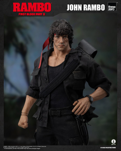 Threezero (3Z0328) 1/6 Scale Rambo: First Blood Part II - John Rambo Figure