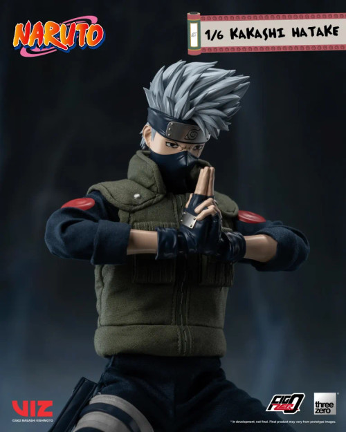 Threezero (3Z0262) 1/6 Scale Naruto - Kakashi Hatake Figure Threezero (3Z0262) 1/6 Scale Naruto - Kakashi Hatake Figure