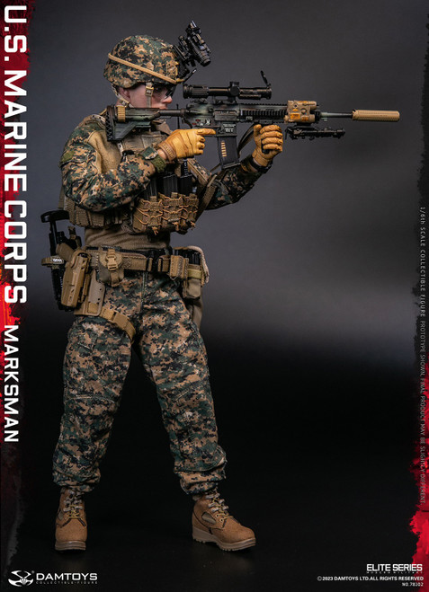 Damtoys 1:6 Scale 31st Marine Expeditionary Unit Force Reconnaissance  Platoon ( Woodland Marpat Ver. ) - Toys Wonderland