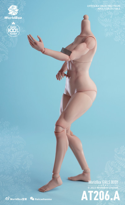 Worldbox (AT206A) 1/6 Scale Muscular Female Body Worldbox (AT206A) 1/6 Scale Muscular Female Body