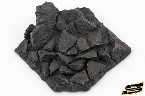 1/6 Scale Concrete Rubble Diorama Display Stand 1/6 Scale Concrete Rubble Diorama Display Stand