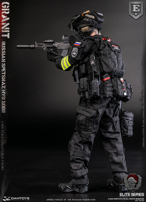 DamToys (78103) 1/6 Scale Russian Spetsnaz MVD SOBR Granit Figure DamToys (78103) 1/6 Scale Russian Spetsnaz MVD SOBR Granit Figure