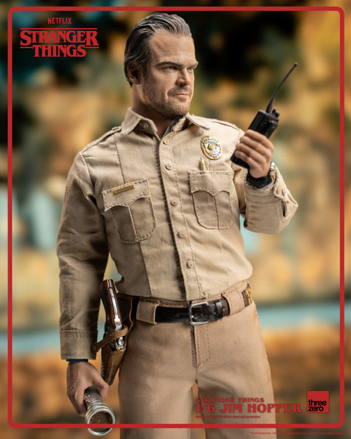 Threezero (3Z0515) 1/6 Scale Stranger Things - Jim Hopper Figure (Season 1) Threezero (3Z0515) 1/6 Scale Stranger Things - Jim Hopper Figure (Season 1)