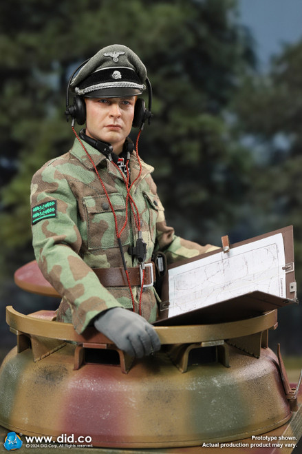 DID (D80176) 1/6 Scale WWII German Panzer Commander – Max Wünsche Figure DID (D80176) 1/6 Scale WWII German Panzer Commander – Max Wünsche Figure