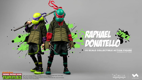 JTSTUDIO x BIGBOYSTOYS 1/6 Scale Teenage Mutant Ninja Turtles - Raphael & Donatello Figure Set