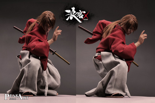 PeakArt Studio (PA2403B) 1/6 Scale Rurouni Figure (Red Version) PeakArt Studio (PA2403B) 1/6 Scale Rurouni Figure (Red Version)